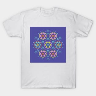 Colorful Flower of life T-Shirt